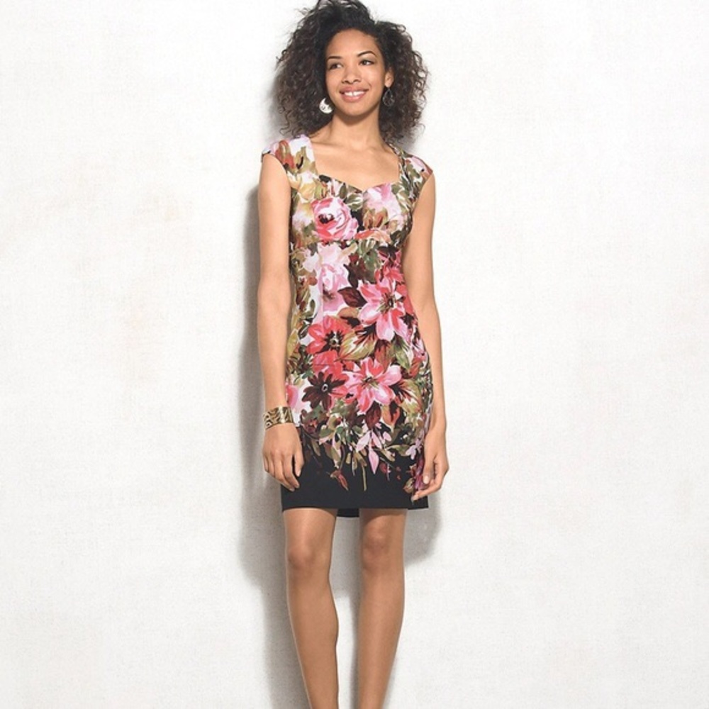 Retro Pin-Up Spring Floral Dress